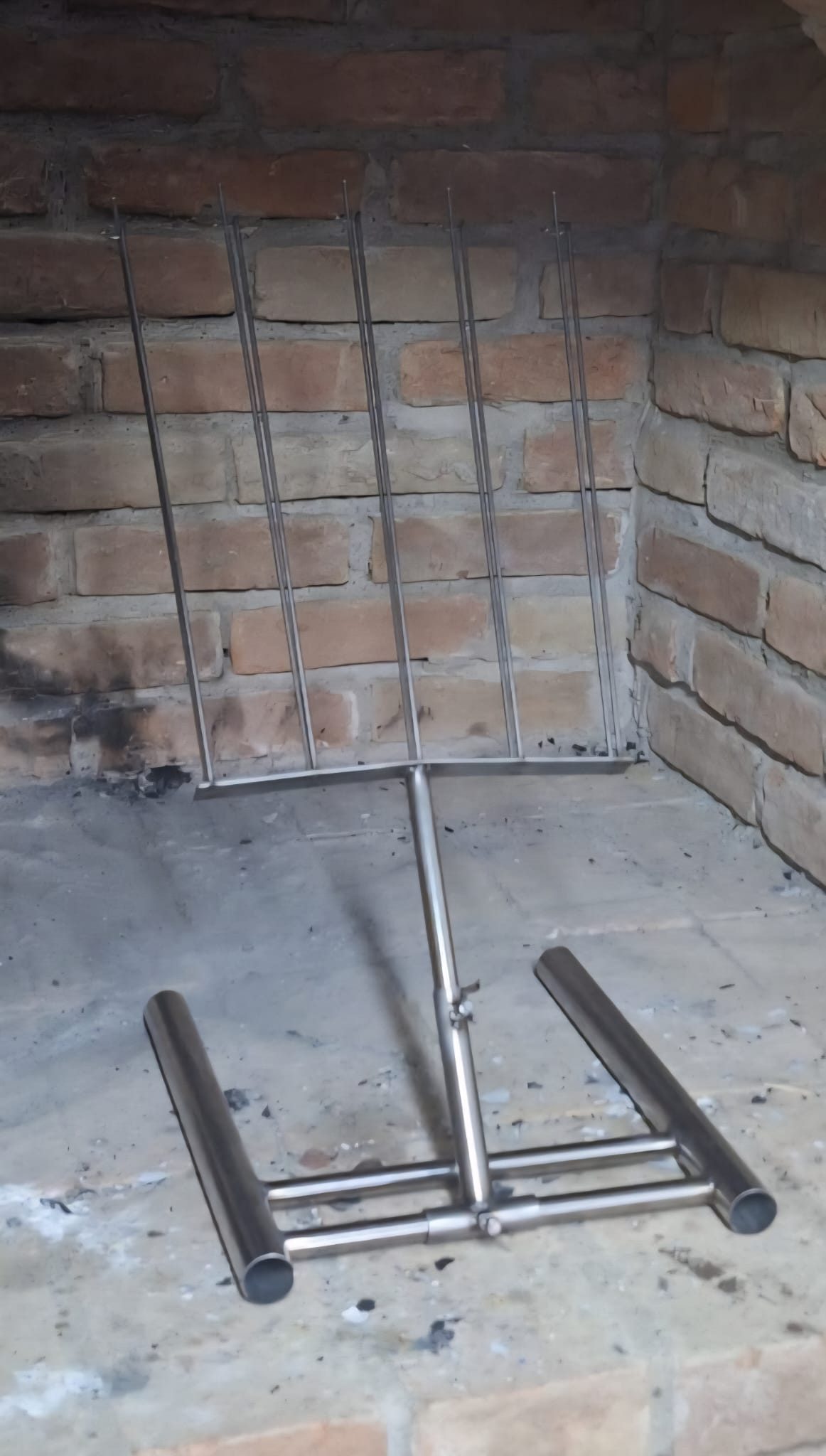 Inox rašlje na nosaču
